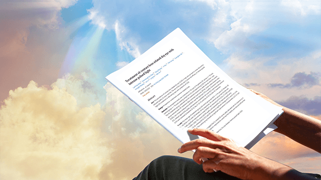 In a prospective paired-eye study of contact lens-related dry eye, treating with Lumenis IPL and OPTTM improved signs and symptoms in the treated eyes