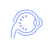 glaucoma icon blue